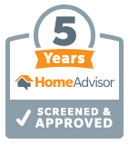 5 Years Home Advisor Screened & Approved