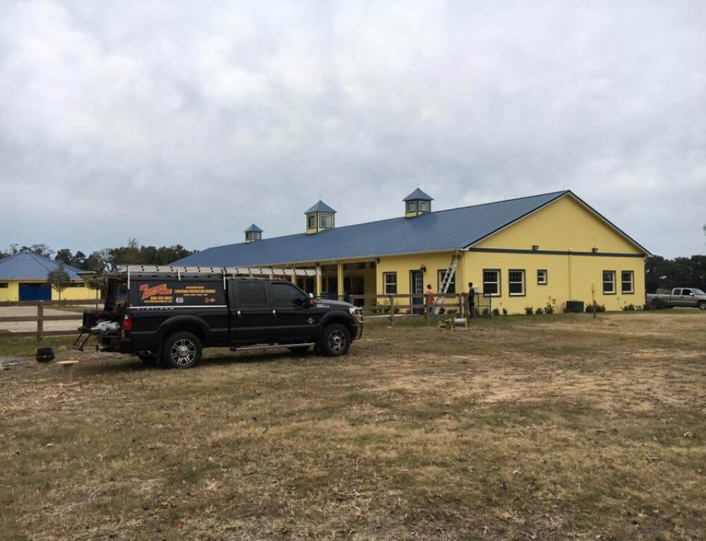 Barn Lightning Protection WB Lightning Rods