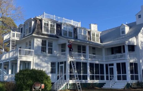 Lightning Protection Rods installed for a home
