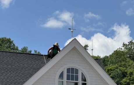 Lightning Protection Rods Installation
