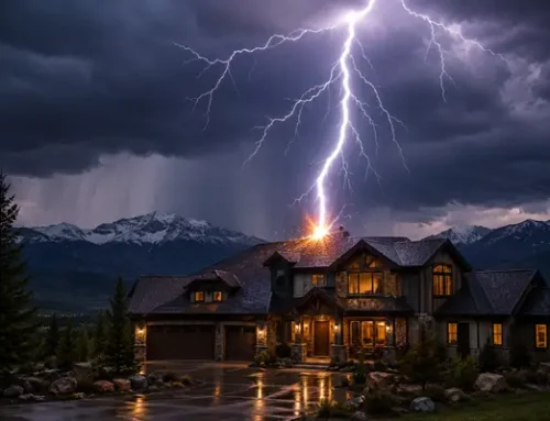 Concealed Lightning Protection Systems for Colorado Homes, Mountain Estates & Commercial Buildings